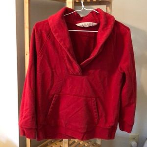 Red J. Crew Pullover